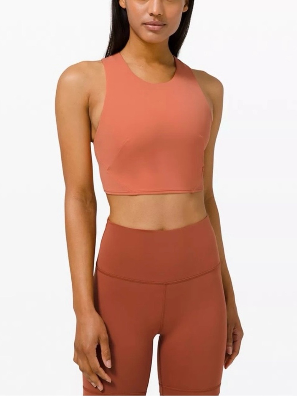 Lululemon athletica Women's Forward Fold Bra Rustic Coral Size 8